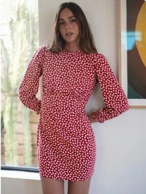 Reformation Leora Dress Size 12